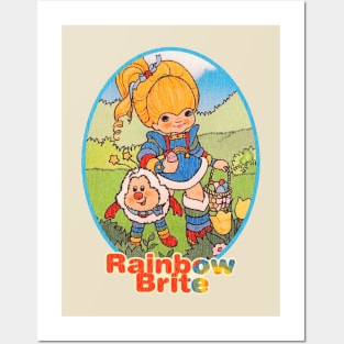 80s Happy Easter Rainbow Brite Posters and Art